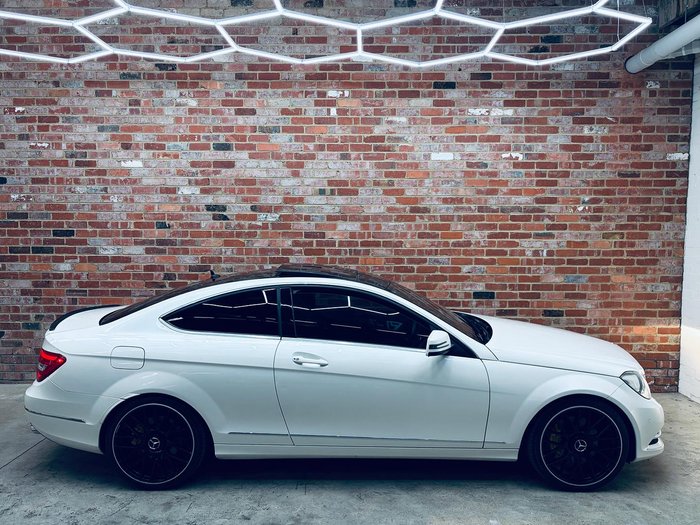 2013 Mercedes-Benz C-Class C350 C204 MY13 White