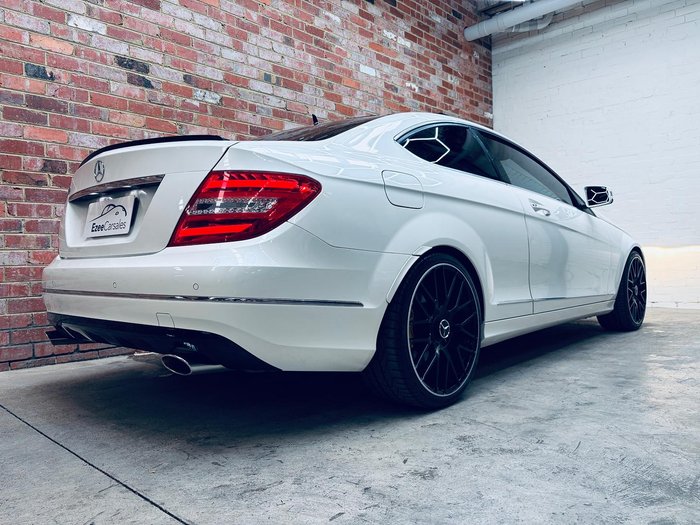 2013 Mercedes-Benz C-Class C350 C204 MY13 White