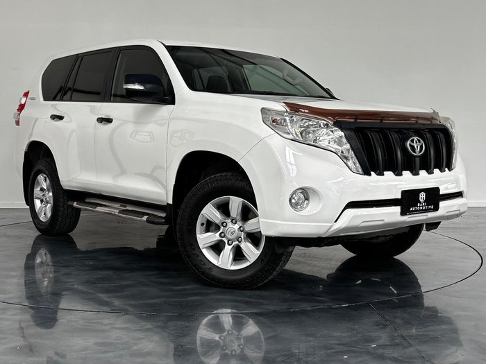 2016 Toyota Landcruiser Prado GX GDJ150R 4X4 Dual Range Glacier White