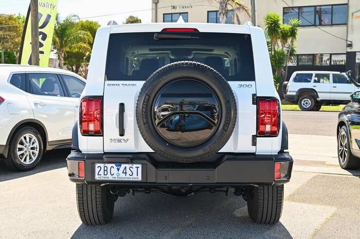 2023 GWM Tank 300 Ultra Hybrid P01 4X4 On Demand Pearl White