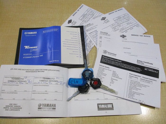 2024 Yamaha XTZ690 TENERE 700 GREY