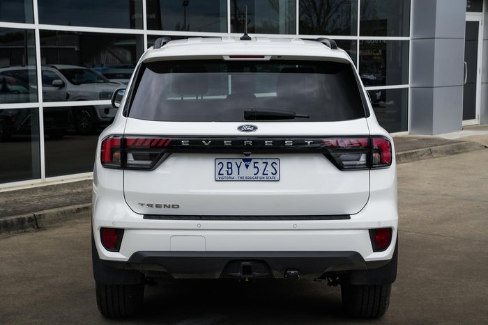 2025 Ford Everest Trend MY25.25 4X4 Dual Range Arctic White