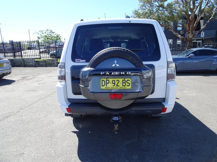 2011 Mitsubishi Pajero GLX NW MY12 4X4 White