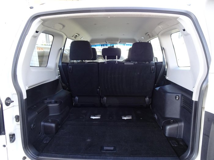 2011 Mitsubishi Pajero GLX NW MY12 4X4 White