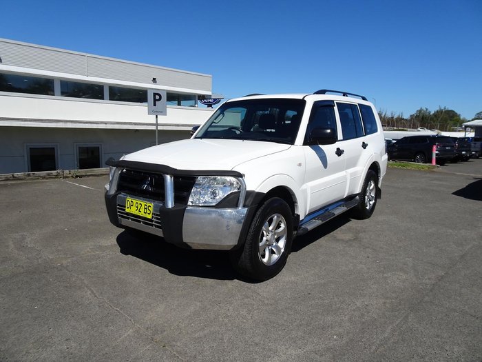 2011 Mitsubishi Pajero GLX NW MY12 4X4 White
