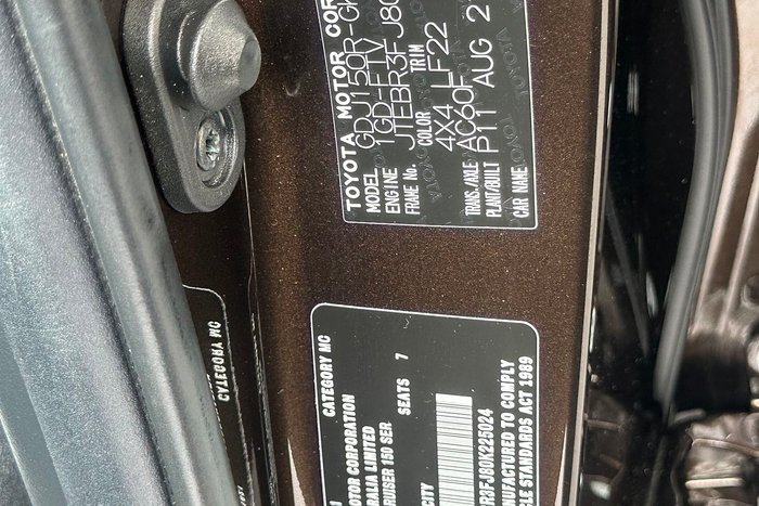 2021 Toyota Landcruiser Prado VX