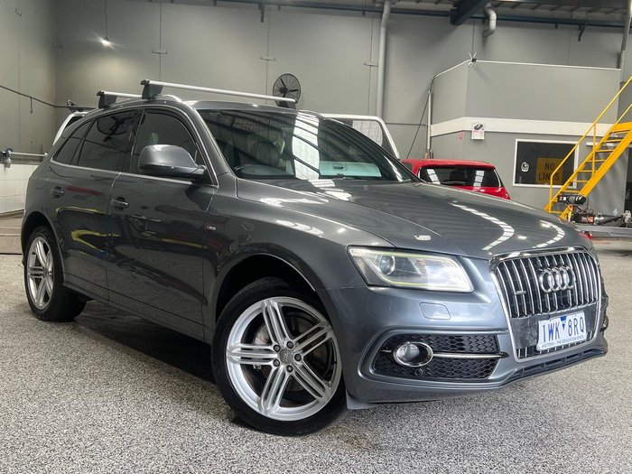 2013 Audi Q5 TDI 8R MY13 Four Wheel Drive Daytona Grey Pearl
