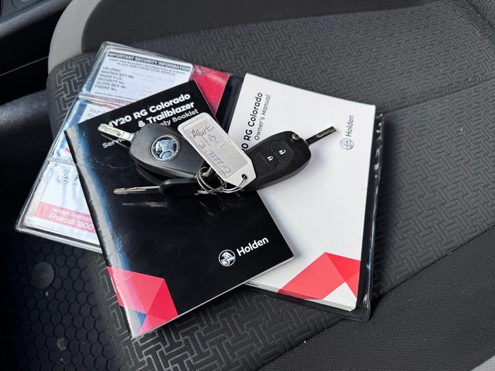 2019 Holden Colorado LS RG MY20 4X4 Dual Range Summit White