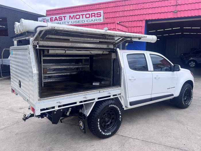 2019 Holden Colorado LS RG MY20 4X4 Dual Range Summit White
