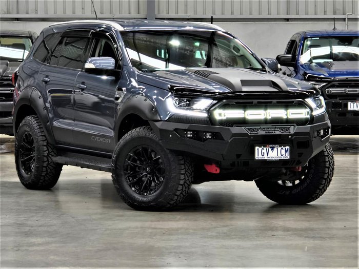 2015 Ford Everest Trend UA 4X4 Dual Range Blue Reflex