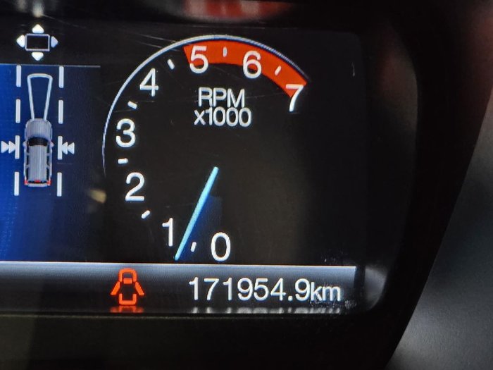 2015 Ford Everest Trend UA 4X4 Dual Range Blue Reflex