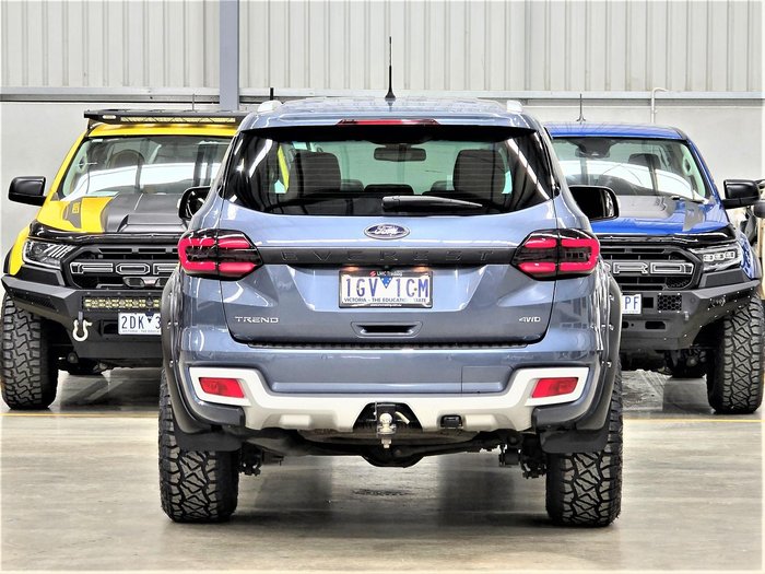 2015 Ford Everest Trend UA 4X4 Dual Range Blue Reflex