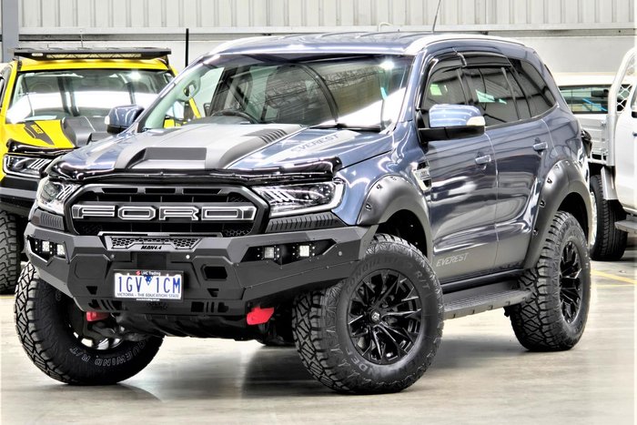2015 Ford Everest Trend UA 4X4 Dual Range Blue Reflex