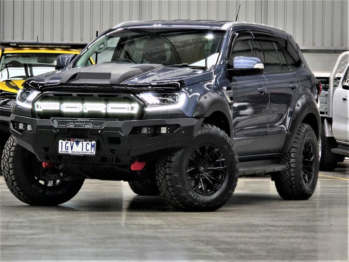 2015 Ford Everest Trend UA 4X4 Dual Range Blue Reflex