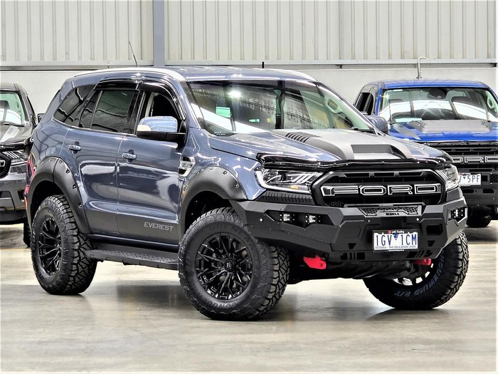 2015 Ford Everest Trend UA 4X4 Dual Range Blue Reflex