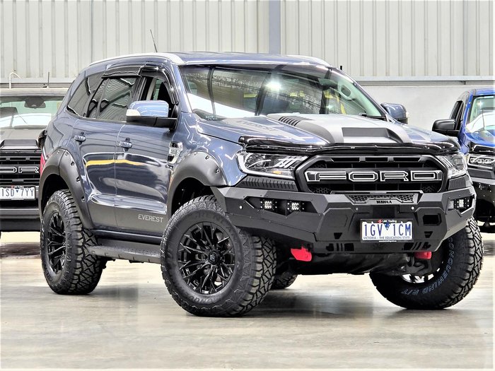 2015 Ford Everest Trend UA 4X4 Dual Range Blue Reflex