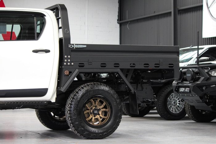 2022 Toyota Hilux SR GUN126R 4X4 Dual Range Glacier White