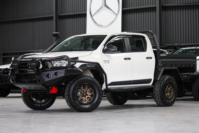 2022 Toyota Hilux SR GUN126R 4X4 Dual Range Glacier White