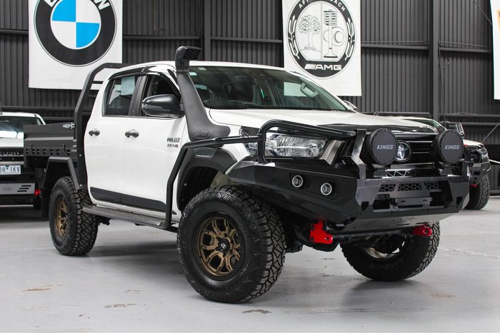 2022 Toyota Hilux SR GUN126R 4X4 Dual Range Glacier White
