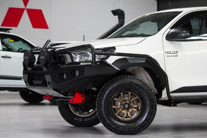 2022 Toyota Hilux SR GUN126R 4X4 Dual Range Glacier White