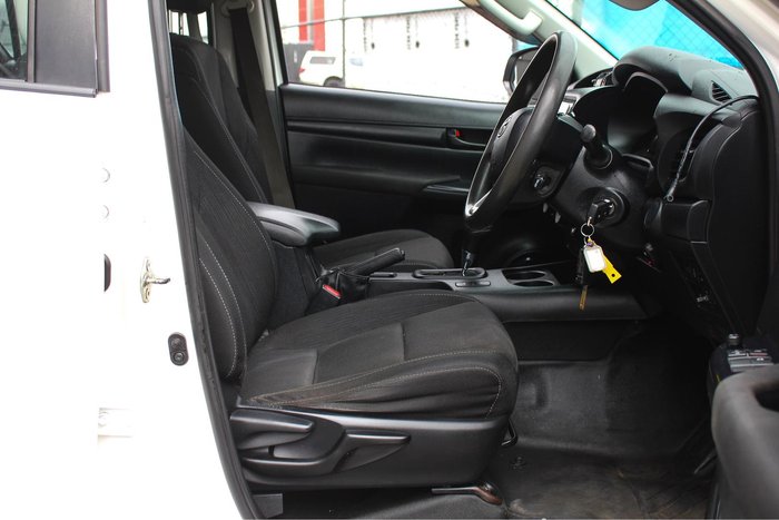 2022 Toyota Hilux SR GUN126R 4X4 Dual Range Glacier White