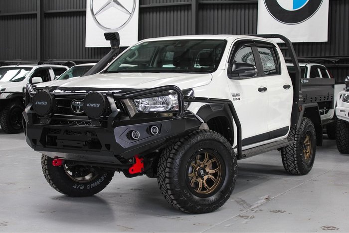 2022 Toyota Hilux SR GUN126R 4X4 Dual Range Glacier White