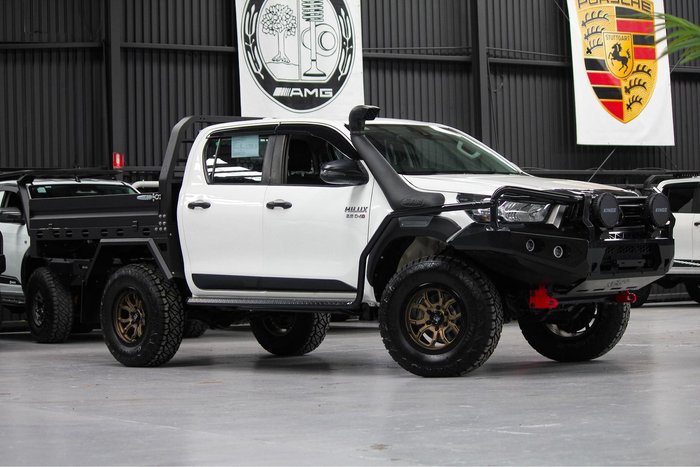 2022 Toyota Hilux SR GUN126R 4X4 Dual Range Glacier White