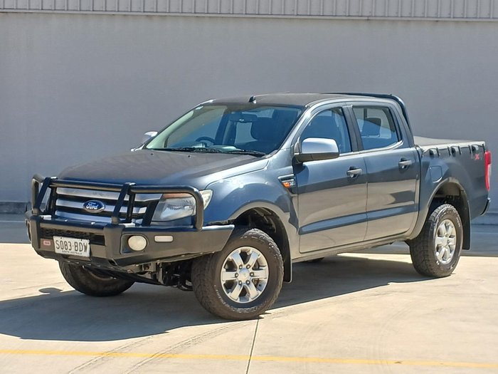 2015 Ford Ranger XLS PX 4X4 Dual Range Metropolitan Grey