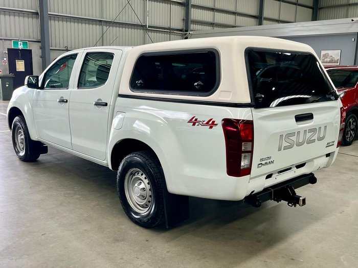 2017 Isuzu D-MAX SX MY17 4X4 Dual Range Splash White