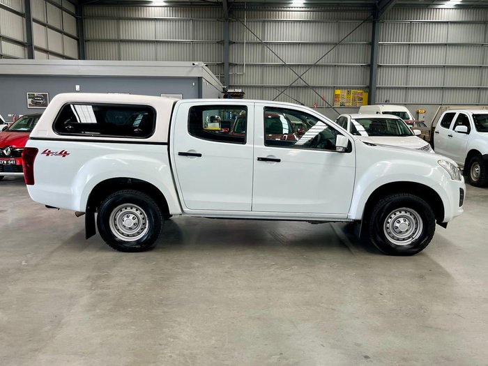 2017 Isuzu D-MAX SX MY17 4X4 Dual Range Splash White