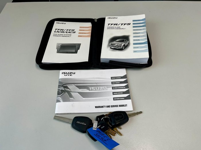 2017 Isuzu D-MAX SX MY17 4X4 Dual Range Splash White