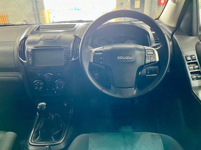 2017 Isuzu D-MAX SX MY17 4X4 Dual Range Splash White