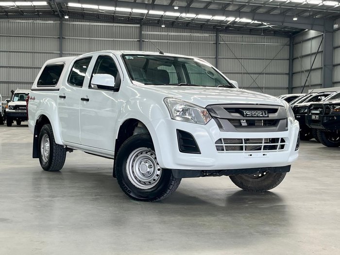 2017 Isuzu D-MAX SX MY17 4X4 Dual Range Splash White