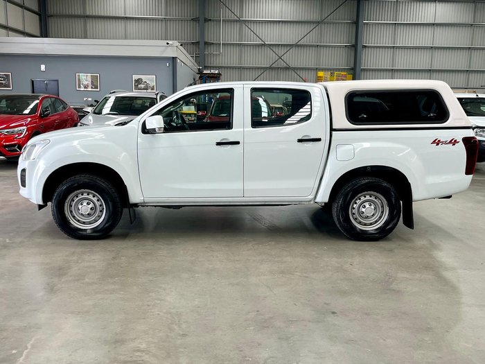 2017 Isuzu D-MAX SX MY17 4X4 Dual Range Splash White