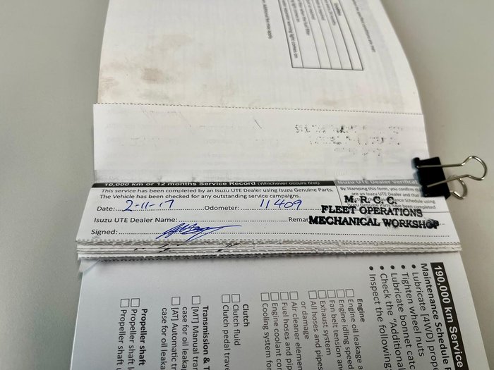 2017 Isuzu D-MAX SX MY17 4X4 Dual Range Splash White