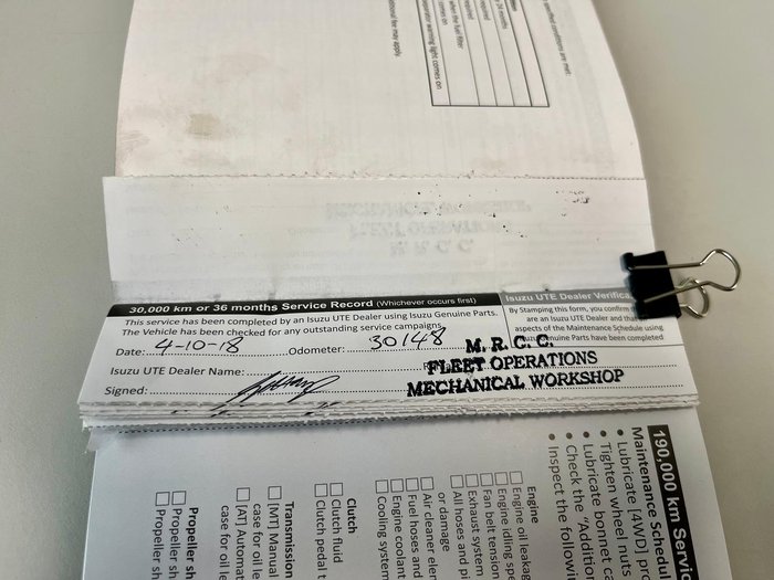 2017 Isuzu D-MAX SX MY17 4X4 Dual Range Splash White