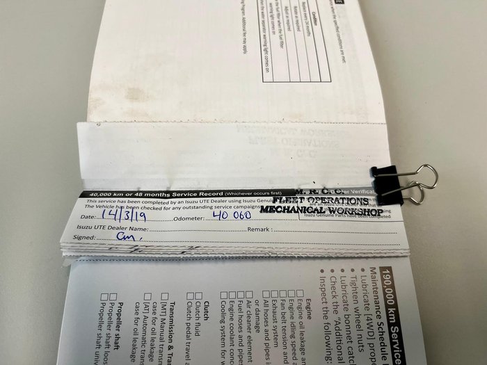 2017 Isuzu D-MAX SX MY17 4X4 Dual Range Splash White