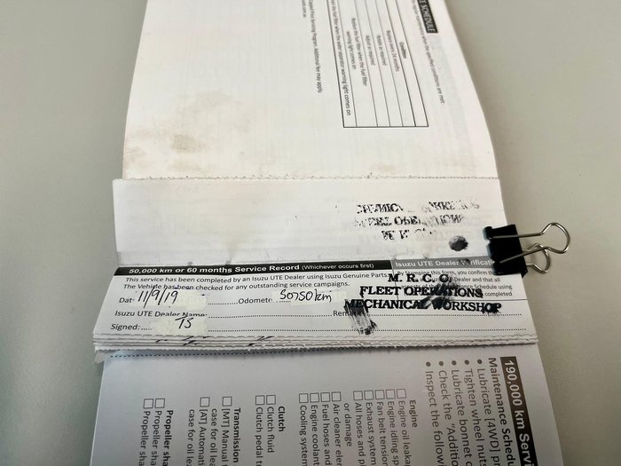 2017 Isuzu D-MAX SX MY17 4X4 Dual Range Splash White