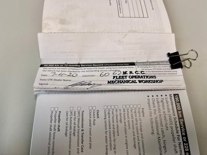 2017 Isuzu D-MAX SX MY17 4X4 Dual Range Splash White