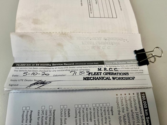 2017 Isuzu D-MAX SX MY17 4X4 Dual Range Splash White