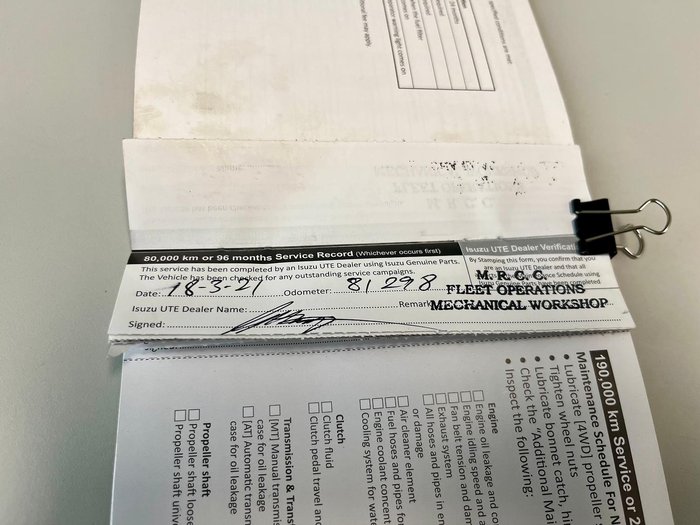 2017 Isuzu D-MAX SX MY17 4X4 Dual Range Splash White