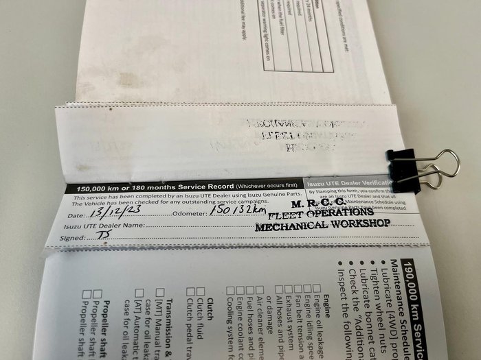 2017 Isuzu D-MAX SX MY17 4X4 Dual Range Splash White