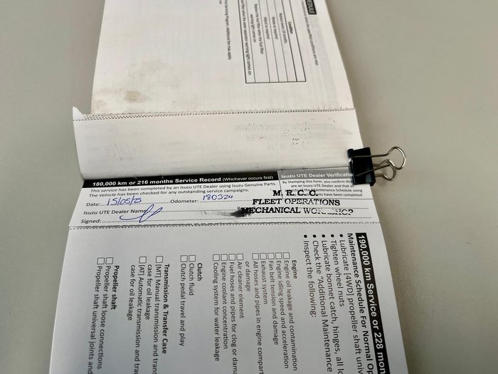 2017 Isuzu D-MAX SX MY17 4X4 Dual Range Splash White