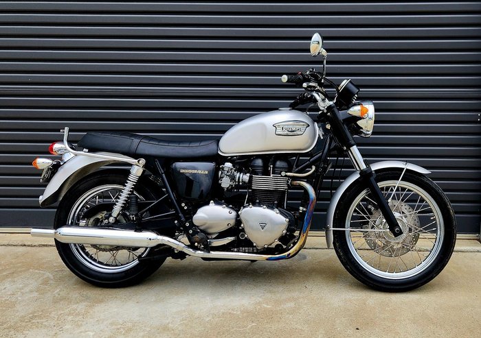 2007 Triumph Bonneville 865 Bonneville Grey