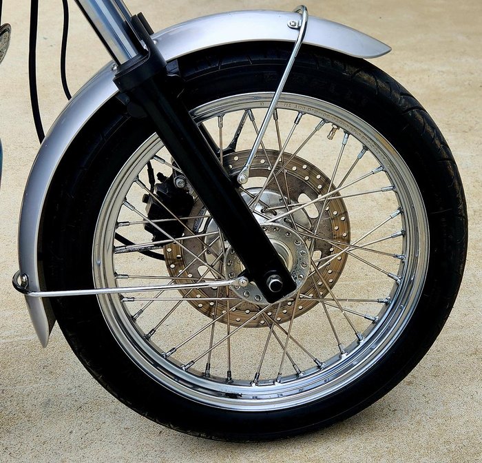 2007 Triumph Bonneville 865 Bonneville Grey