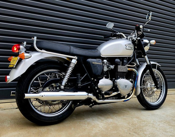 2007 Triumph Bonneville 865 Bonneville Grey