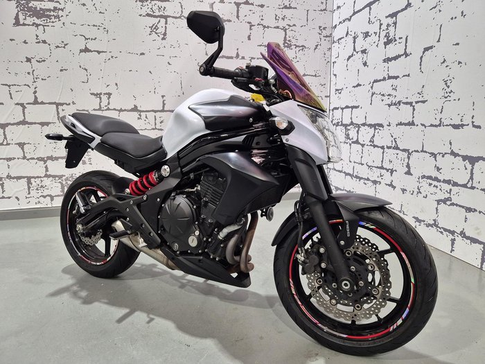 2014 Kawasaki ER-6nL ABS ER White