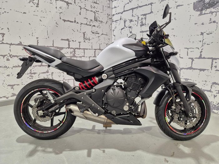 2014 Kawasaki ER-6nL ABS ER White