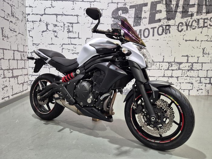 2014 Kawasaki ER-6nL ABS ER White
