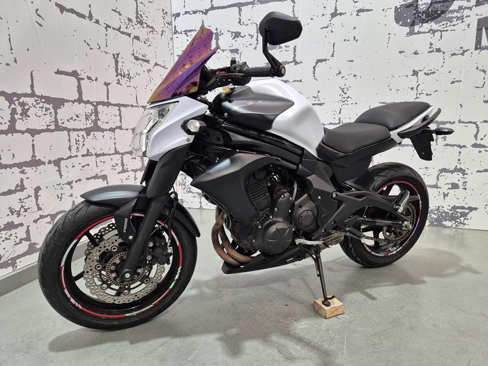 2014 Kawasaki ER-6nL ABS ER White